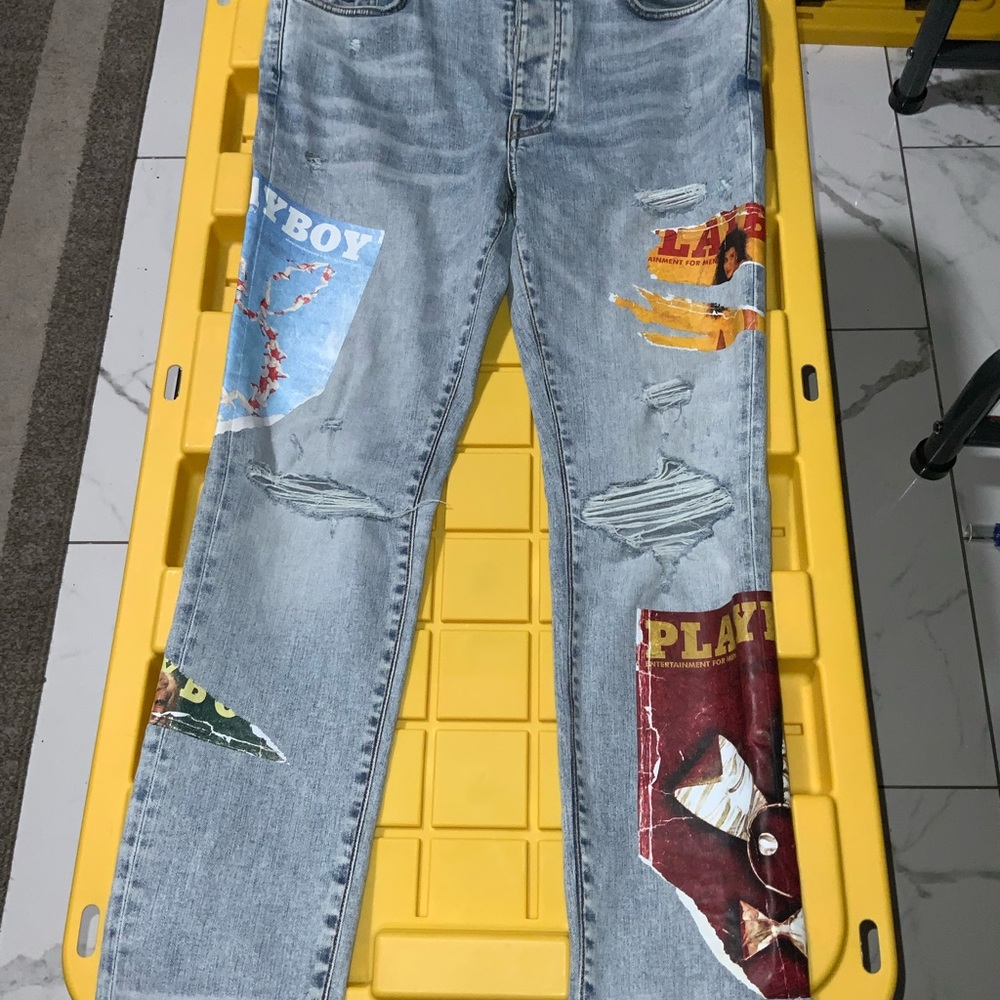 AMIRI playboy collection jeans size -34